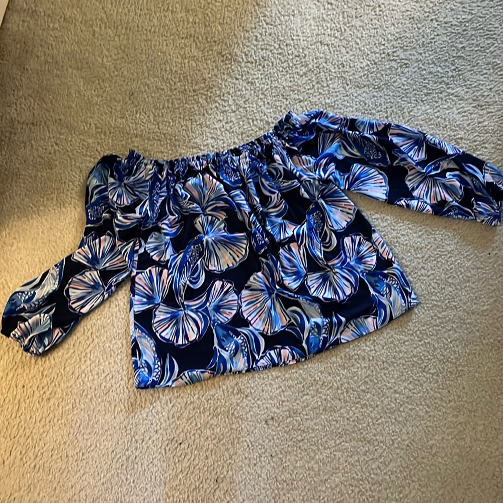 NWT Tory Burch off the shoulder blouse